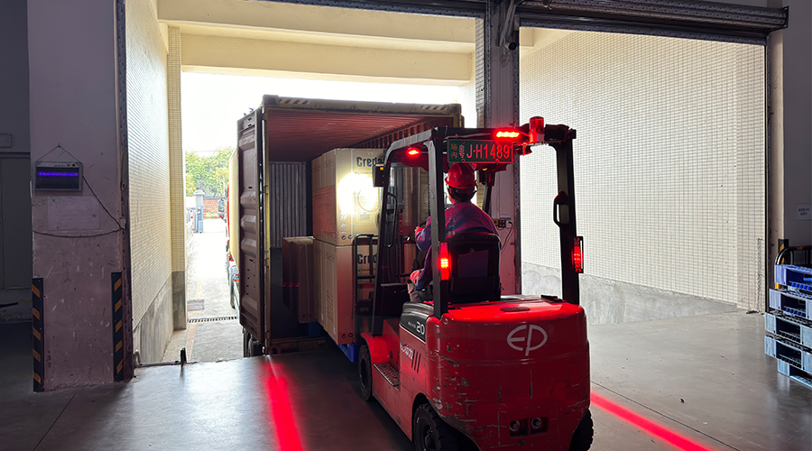 衣物烘干機(jī)出貨英國(guó)，開(kāi)啟合作新篇