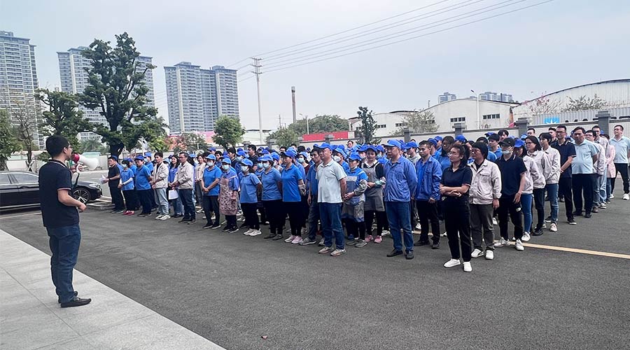 安全至上 防范未“燃”！金環(huán)電器開展消防安全演練