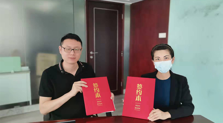 祝賀！金環(huán)電器與寧波某品牌電商客戶(hù)再次合作，簽約成功！