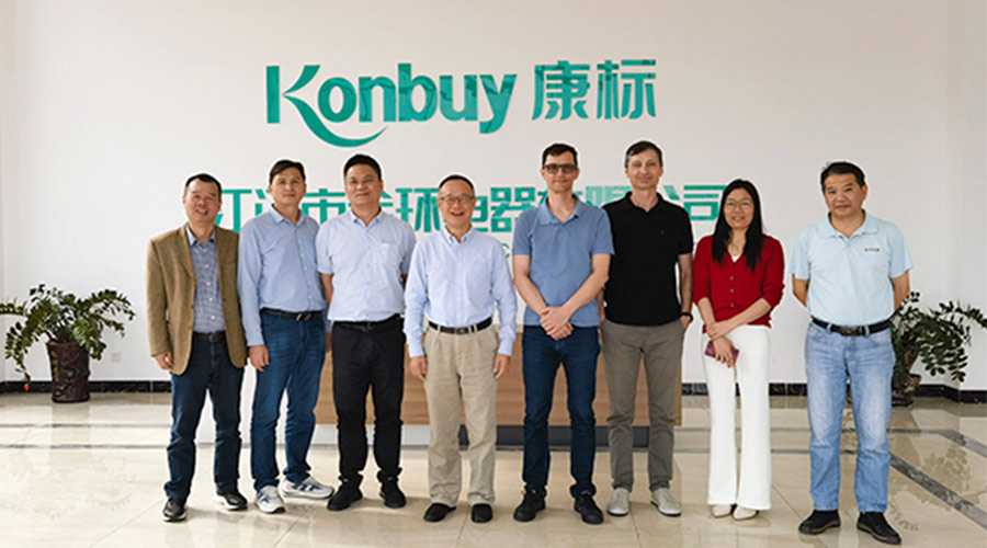 新項目對接！客戶伊萊克斯親臨金環(huán)電器參觀指導