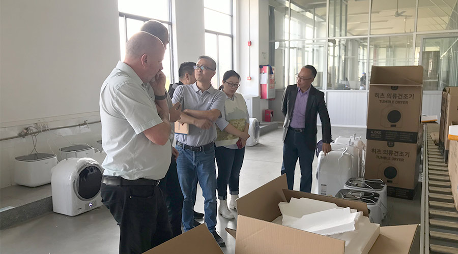 搶訂單 拼合同！金環(huán)電器積極推進(jìn)滾筒衣服烘干機(jī)訂單增長(zhǎng)